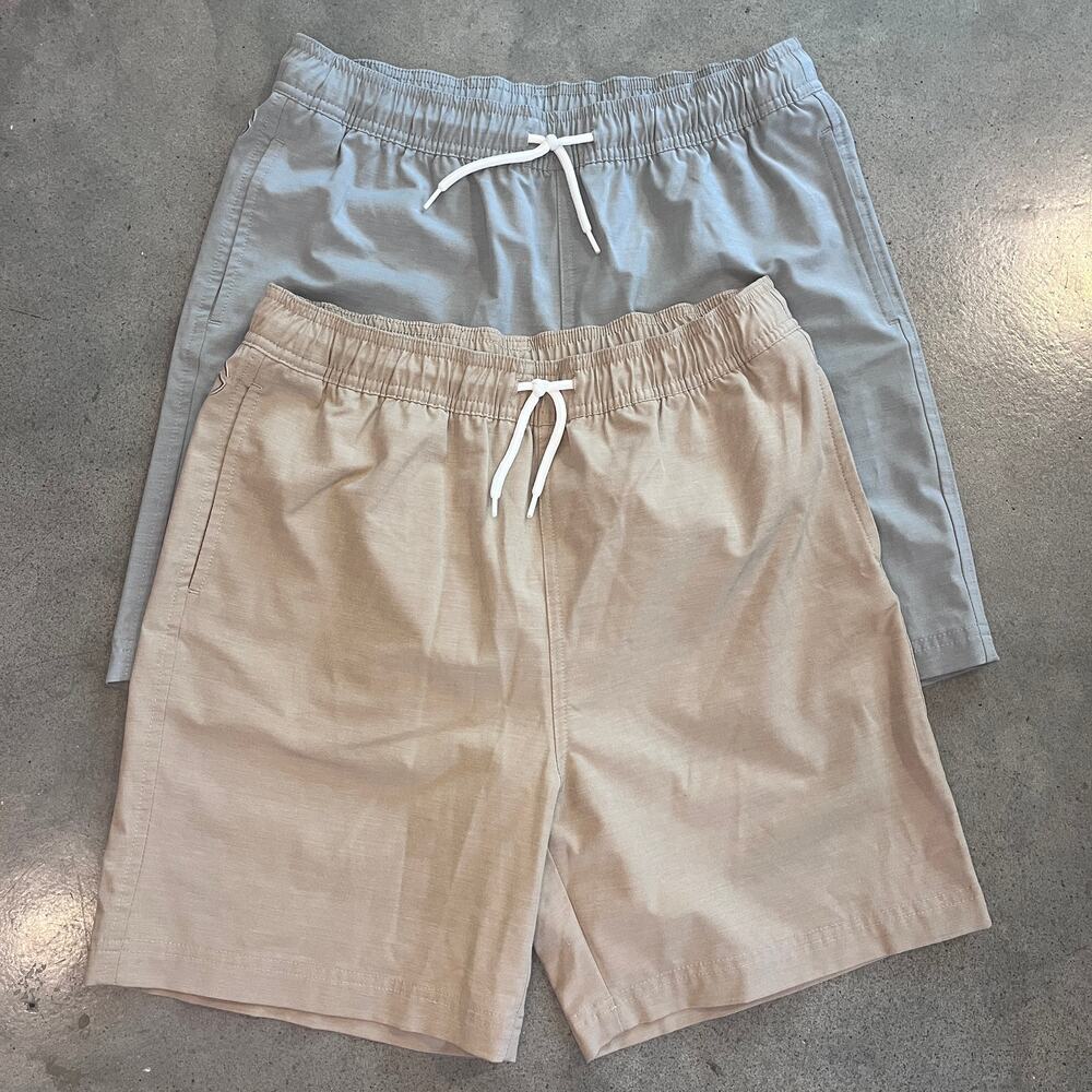 Magellan Outdoors Chino khaki Gray fish gear shorts bundle boys size Large 14